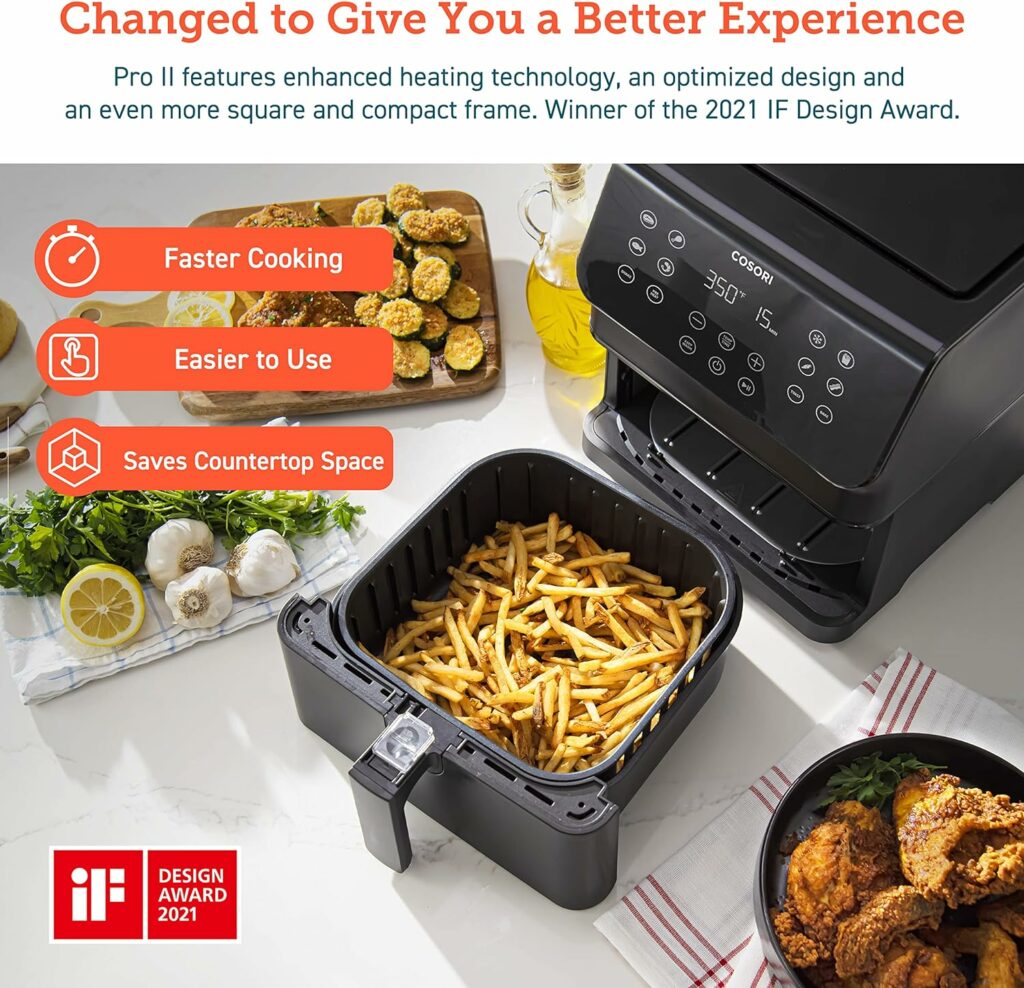 , COSORI Pro II Air Fryer Oven Combo