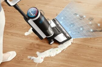 Tineco Floor ONE S3 Cordless Hardwood Floors Cleaner, Lightweight Wet Dry Vacuum Cleaners for Multi-Surface Cleaning with Smart Control System