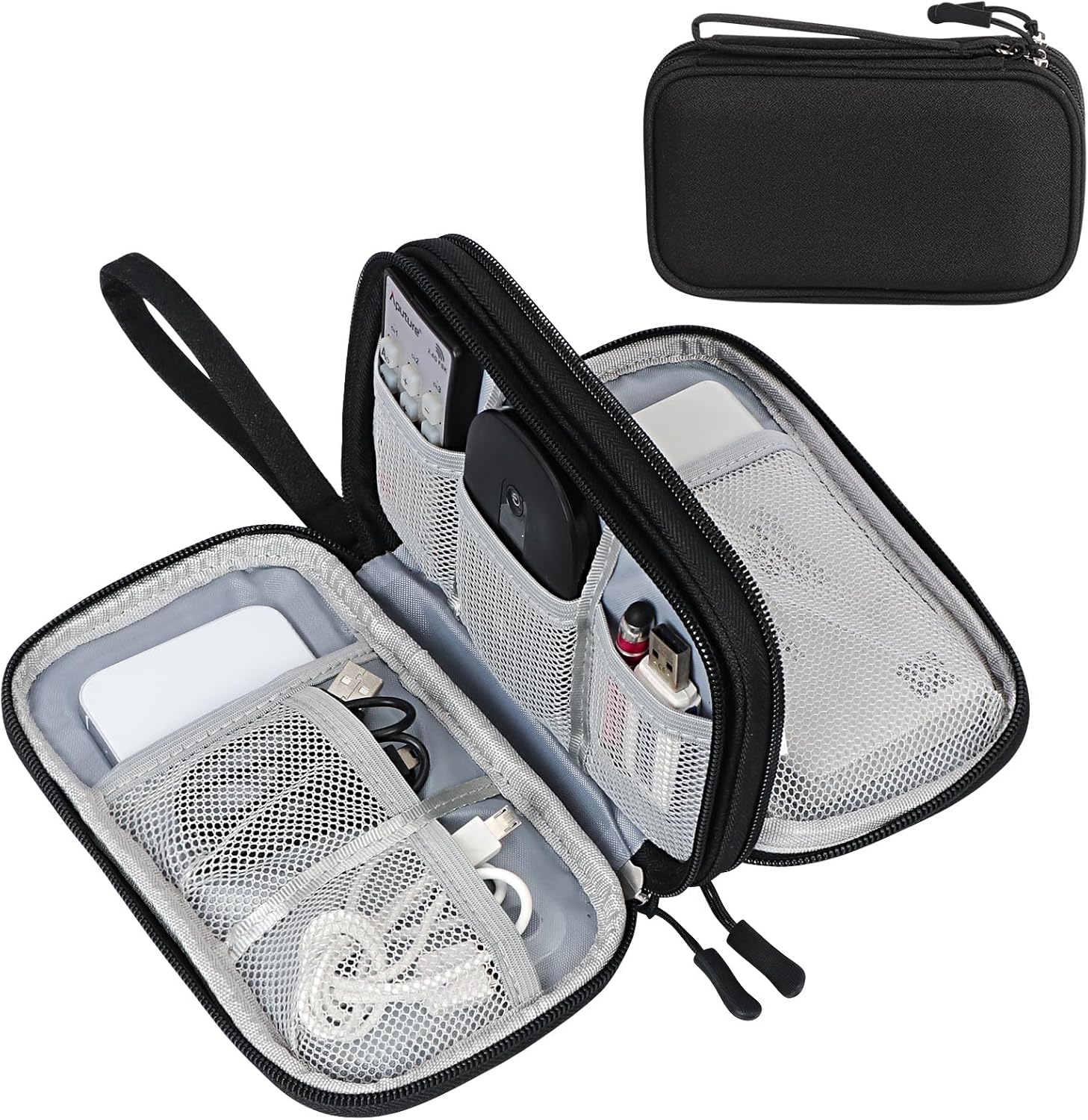 FYY Electronic Organizer, Travel Cable Organizer Bag Pouch Electronic Accessories Carry Case Portable Waterproof