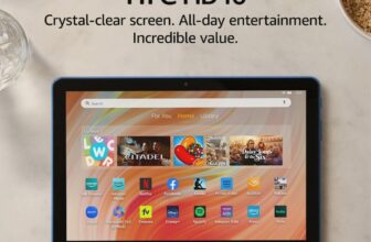 Amazon Fire HD 10 tablet (newest model) built for relaxation